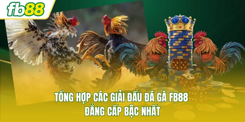 Tổng hợp các giải đấu đá gà FB88 đẳng cấp bậc nhất
